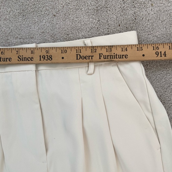 French Connection Cream Wide Leg Pants - Picture 4 of 8
